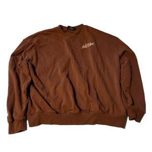 Karl Jacobs Sweater Mens XL Brown Embroidered Pullover YouTube 2021